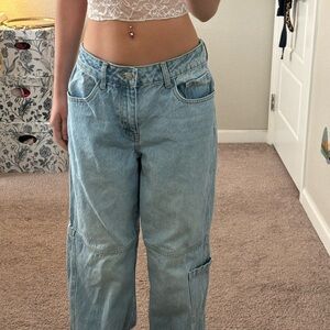 Women's Light Blue Jeans